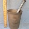 Mojar vechi din bronz mic h-9,5cm
