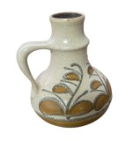 SOLIFLORA / VAS DECORATIV VINTAGE DIN CERAMICĂ, STREHLA KERAMIK ANII'70