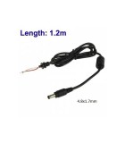 Cablu alimentare DC 4.8x1.7mm notebookuri 1.2m 90W, Oem
