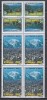 ROMANIA 2002 LP 1587 LP 1587 a ANUL ECOTURISMULUI BLOC CU TETE-BECHE MNH, Nestampilat
