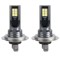Set 2 becuri auto LED H7, 12 LED, 60W, Lumina alba 6000k, 12V, 6800Lm