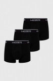 Lasoste boxeri (3-pack) bărbați, culoarea negru 5H3389-NUA, Lacoste