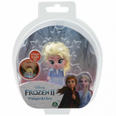 Minifigurina Elsa in Rochie Albastra Whisper and Glow Frozen 2 foto