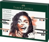 Set artă Faber-Castell Discovery Desen Uscat, 17 piese