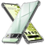Husa antisoc compatibila google pixel 6a, pro airbag, clear