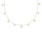 Colier Language of Jewels, Model Stele, Strass, Lanț Culoare Aurie
