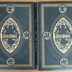 Die Biebel - Biblia lb. Germana, 2 vol. - editie bibliofila - Goldene Klassiker Bibel