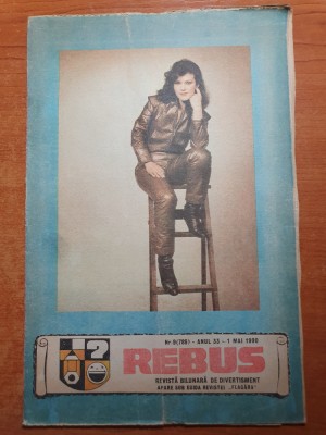 revista rebus 1 mai 1990 - revista de divertisment foto