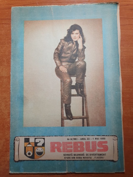 revista rebus 1 mai 1990 - revista de divertisment
