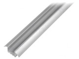 Profil Aluminiu Anodat pentru Module LED Transparente 1m LESTO