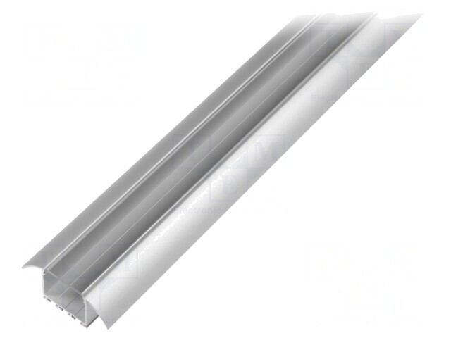 Profil Aluminiu Anodat pentru Module LED Transparente 1m LESTO