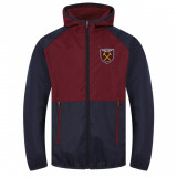 West Ham United geacă de bărbați cu glugă shower navy claret - S