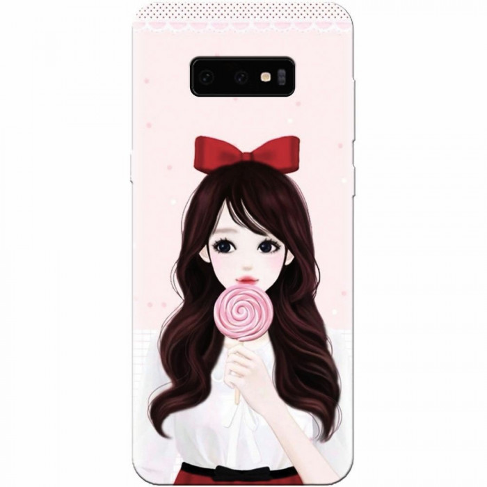 Husa silicon pentru Samsung Galaxy S10 Lite, Girly 001