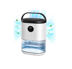 Dezumidificator CONOPU, 2300ML, 46 metri patrati, Semiconductori duali, Lumini LED, Dezghetare automata, pentru uscarea hainelor - RESIGILAT foto