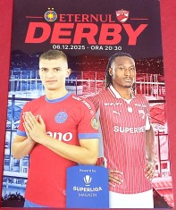 Program meci fotbal FCSB (Steaua) - DINAMO BUCURESTI (Superliga 06.12.2025)