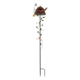 Cumpara ieftin Decoratiune gradina metal multicolor 27x24x147 cm