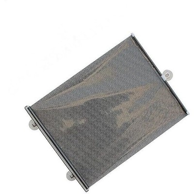 Parasolar auto, prindere cu ventuze, dimensiuni 45cm x125cm, retractabil, negru foto