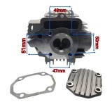 Chiuloasa ATV 110 4 Timpi Racire pe AER ATV 107 Atv 110 Atv 125 - COMPLETA, Oem