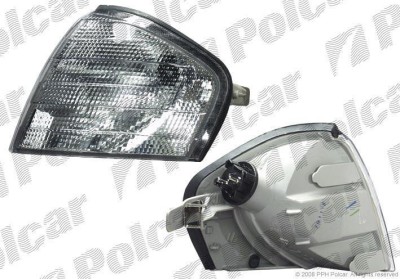 Lampa semnalizare fata Mercedes Clasa C (W202), 03.1993-03.2001, partea Dreapta, Fata, fumuriu; cu soclu bec; Omologare: ECE, DEPO foto