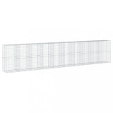 Cumpara ieftin Cos gabion cu capac, 1000x100x200 cm, fier galvanizat