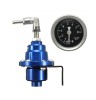 Regulator presiune benzina din aluminiu cu ceas, Universal