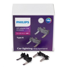 Set 2 Buc Adaptor Bec Led H7 Philips Ford Focus 4 2018? Typ K PX26d 11180X2 foto