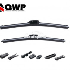 Set 2 stergatoare parbriz tip Aerotwin Audi A6 (2011 ->) / A6 allroad quattro (2012 ->) / A6 Avant ( WBF056 / WBF056