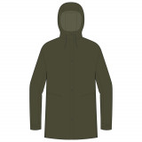 Geacă parka impermeabilă ciclism 540 Kaki Unisex, Btwin