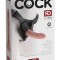 6 King Cock StrapOn Harness Cock#
