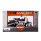 Motocicleta Maisto Harley-Davidson, 1966 FLH Electra Glide, 1:18