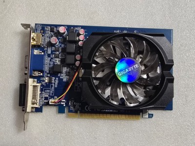 Placa video GIGABYTE GeForce GT 420 2GB GDDR3 128bit (GV-N420-2GI) foto