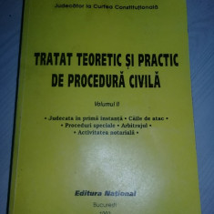 Viorel Mihai Ciobanu-Tratat teoretic si practic de procedura civila,vol.II