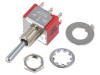 Comutator basculant DPDT ON-ON 5A/125VAC 5A/28VDC 10m&Omega;