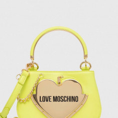 Love Moschino poseta culoarea verde