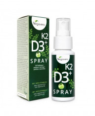 Vegavero Vitamina D3 K2 (MK-7) Spray | Doar un spray pe zi, 4 luni foto