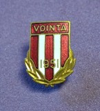 Insigna - Clubul Sportiv "VOINTA" 1951