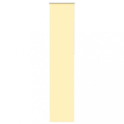 Jaluzea cu role opace Galben 40x210 cm lățime material 35,7 cm foto