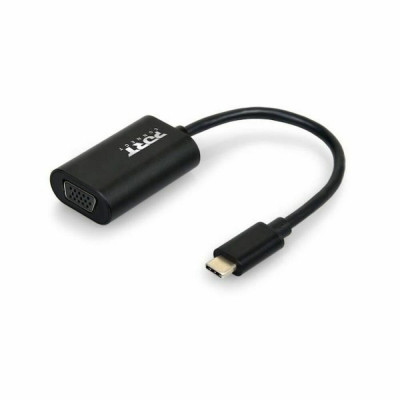 USB C to VGA Adapter Port Designs 900125 Black foto