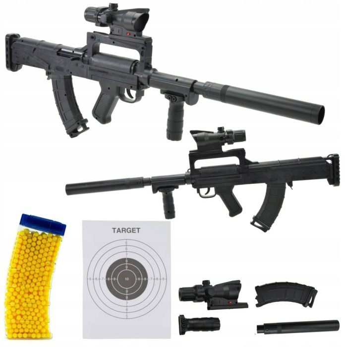 MITRALIERĂ MARE PENTRU BILE LASER REPLICA