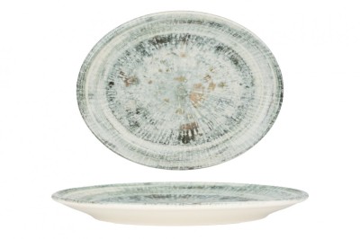 Bonna Placa de service - Odette - Por&amp;Aring;&amp;pound;elan - 25x19 cm - set de 2 foto