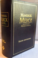 MANUALUL MERCK DE DIAGNOSTIC SI TRATAMENT, EDITIA A XVII-A, EDITIE CENTENARA de MARK H. BEERS, ROBERT BERKOW, 1999 foto