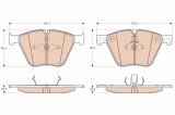 TRW GDB1964 set placute frana,frana disc