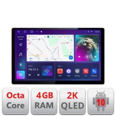 Navigatie dedicata Subaru Outback Legacy N-SU02 Edonav ecran 13&quot; 2K 8 si 128 Android Waze USB Navigatie 4G 360 Toslink Youtube Rad CarStore Technology