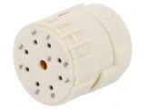 Conector M23 Mamă 9-PIN Lipire