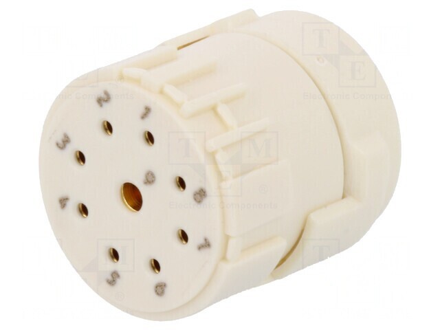 Conector M23 Mamă 9-PIN Lipire