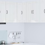 VidaXL Dulap de bucătărie Alb lucios 57 x 57 x 80 cm Lemn compozit 885079