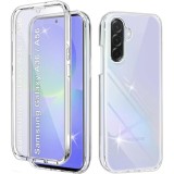 Husa 360 compatibila cu Samsung Galaxy A36 / A56 - V2 Transparent fata si spate