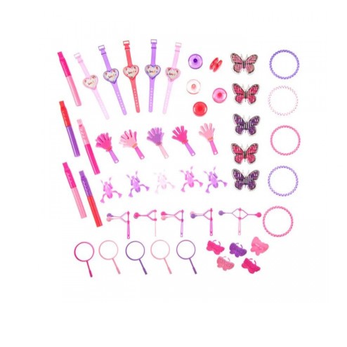 Set cadouri Pinata, special pentru petreceri de fetite, 50 buc