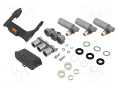Conector alimentare DC tată unghi cablu AMPHENOL GEC 300A -40&divide;125&deg;C