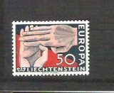 Liechtenstein 1962 Europa CEPT, MNH AC.028, Nestampilat